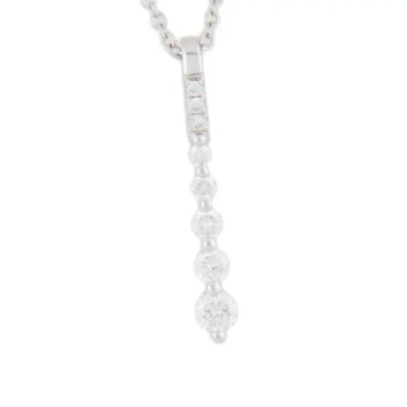BONY LEVY 18K WHITE GOLD DIAMOND DROP PENDANT NECKLACE FROM NORDSTROM